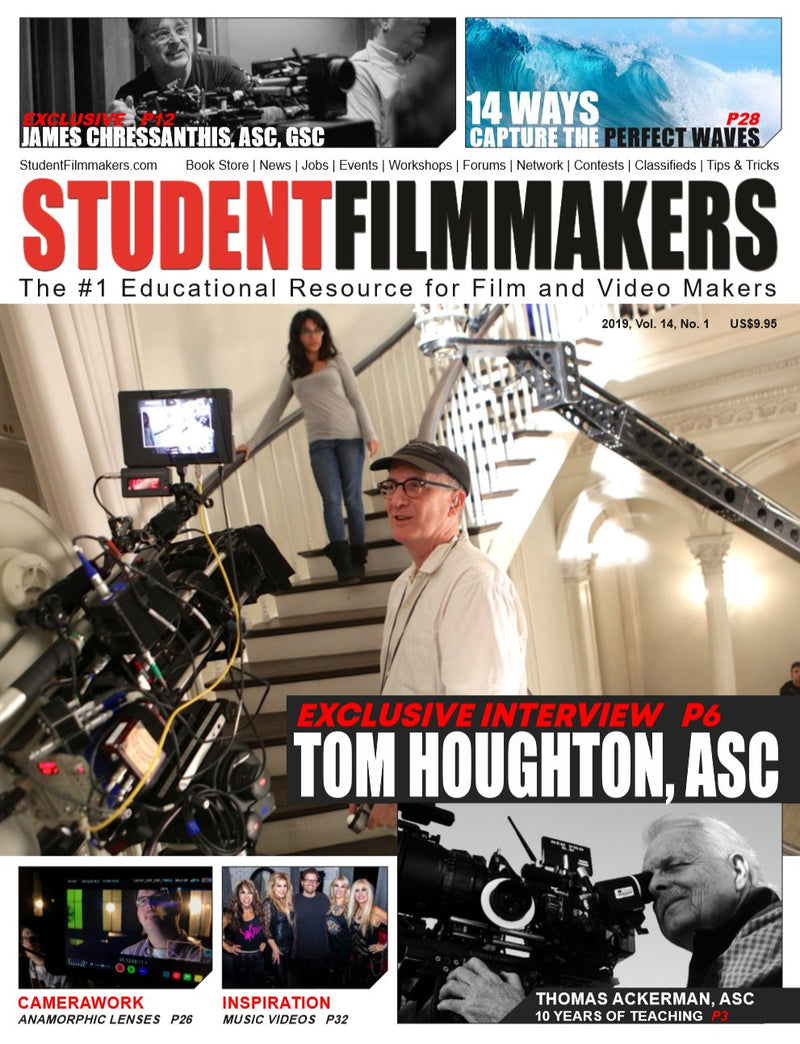 Student Filmmakers Magazine 3-Year Print Subscription - STUDENTFILMMAKERS.COM STORE