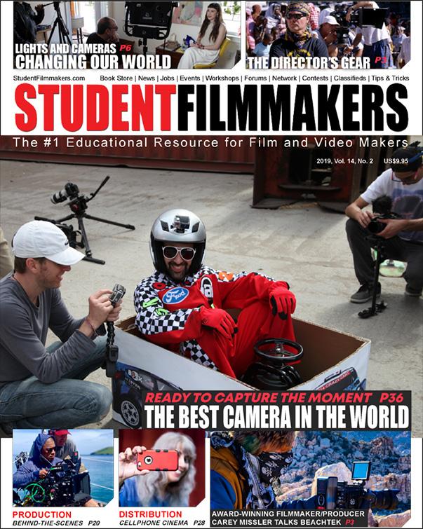 Back Issue | Digital Edition: StudentFilmmakers Magazine, 2019, Vol. 14, No. 2 - STUDENTFILMMAKERS.COM STORE