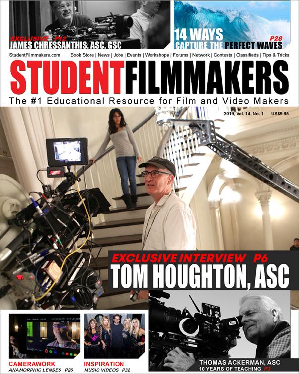 Back Issue | Digital Edition: StudentFilmmakers Magazine, 2019, Vol. 14, No. 1 - STUDENTFILMMAKERS.COM STORE