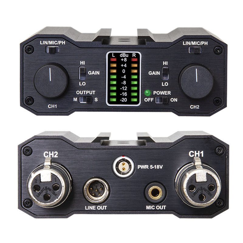 Beachtek DXA-PRE Two-Channel Preamplifier for Cinema Cameras