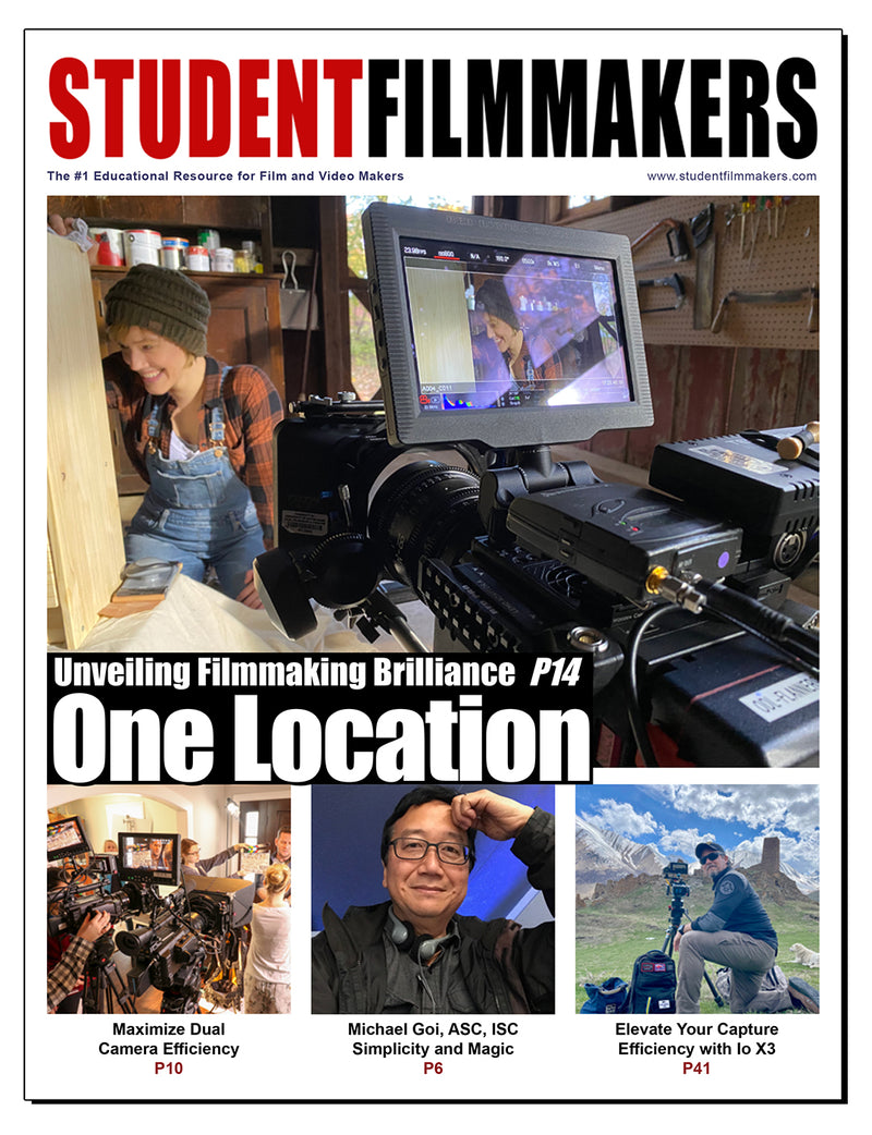 50 Print Magazine Subscription: StudentFilmmakers Magazine, 50 Copies Per Issue / 6 Issues Per Year