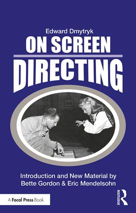 On Screen Directing, 1st Edition - STUDENTFILMMAKERS.COM STORE