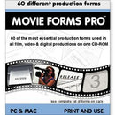 Movie Forms Pro CD-ROM (Retail) - STUDENTFILMMAKERS.COM STORE