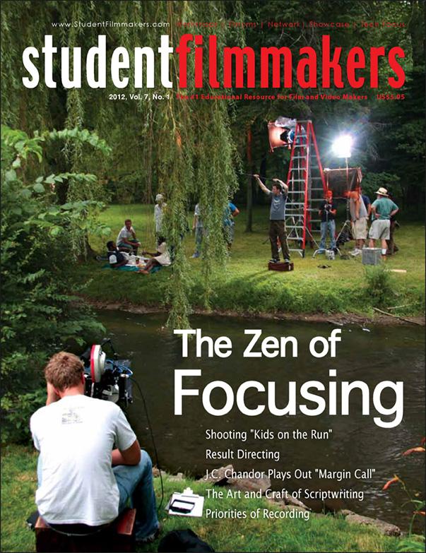 Back Issue | Digital Edition: StudentFilmmakers Magazine, 2012, Vol. 7, No. 1 - STUDENTFILMMAKERS.COM STORE