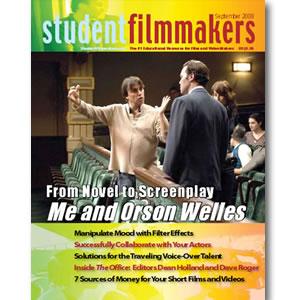 Back Issue | Digital Edition: StudentFilmmakers Magazine, September 2008 - STUDENTFILMMAKERS.COM STORE